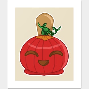 Candy Apple Pumpkin Posters and Art